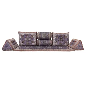 ست 7 تکه پشتی ترمه مدل بهار کد 100147