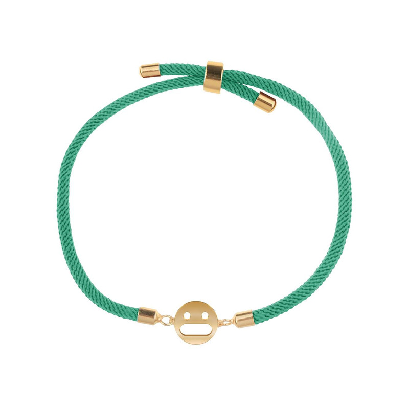 دستبند طلا 18 عیار زنانه مدوپد مدل ایموجی کد D35-10046