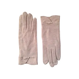 دستکش زنانه مدل نخ پنبه 