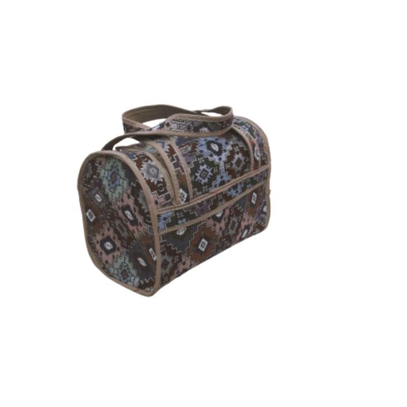 ساک دستی مدل جاجیم لوزی