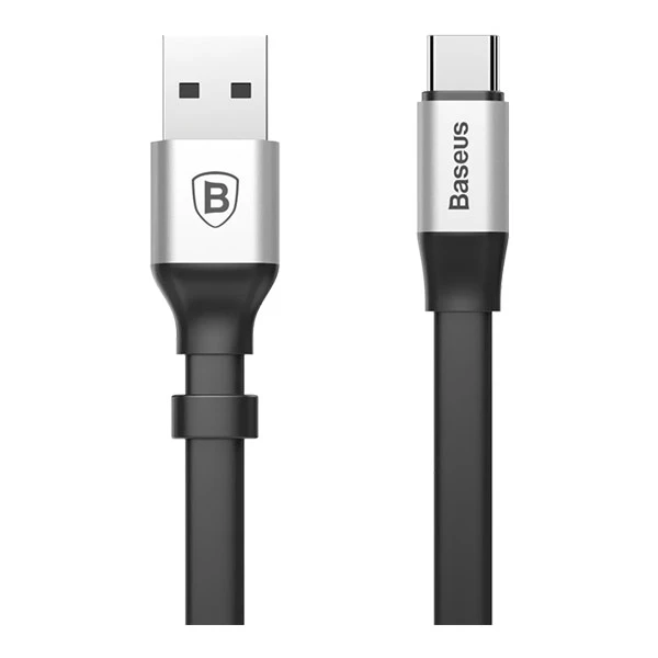 کابل تبدیل USB به USB-C باسئوس مدل Simple HW طول 0.23 متر
