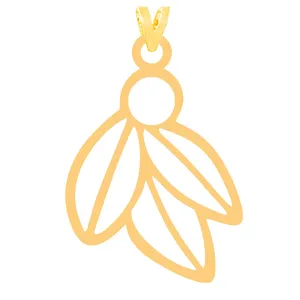 آویز گردنبند طلا 18 عیار زنانه الن نار مدل ELN31558