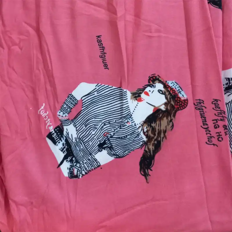 شلوارک زنانه مدل GIRL رنگ صورتی