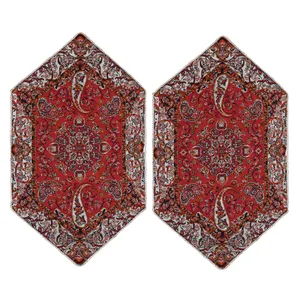 رومیزی ترمه مدل شیوا کد grm2 بسته 2 عددی