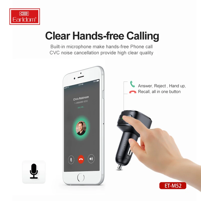 عکس شماره 7 : پخش-کننده اف ام و شارژر فندکی خودرو ارلدام مدل m52