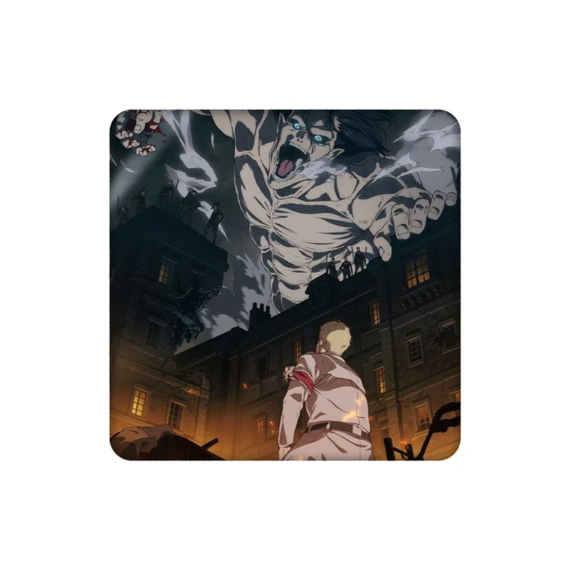 زیرلیوانی طرح انیمه ی اتک ان تایتان کد 8436179