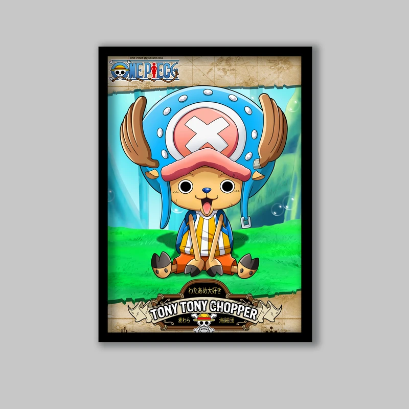 تابلو مدل انیمه وان پیس One Piece کد LA-G10826-2