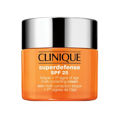 کرم ضد چروک کلینیک مدل Superdefense spf 25 حجم 50 میلی لیتر
