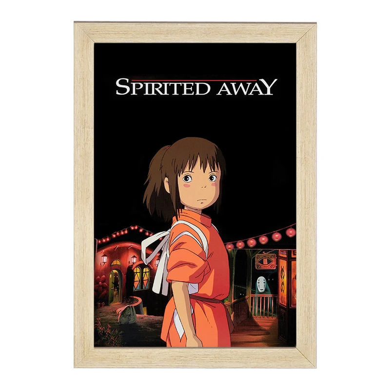 تابلو خندالو مدل انیمه شهر اشباح Spirited Away  کد 4876