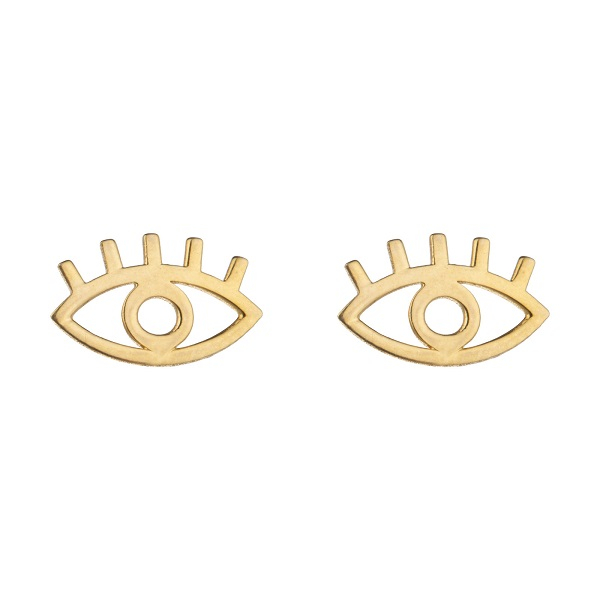 گوشواره طلا 18 عیار زنانه عدنان مدل Y56