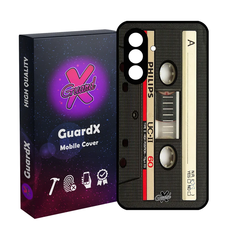 کاور گارد ایکس طرح Cassette مدل 10063 مناسب برای گوشی موبایل سامسونگ Galaxy A56 / A56 5G