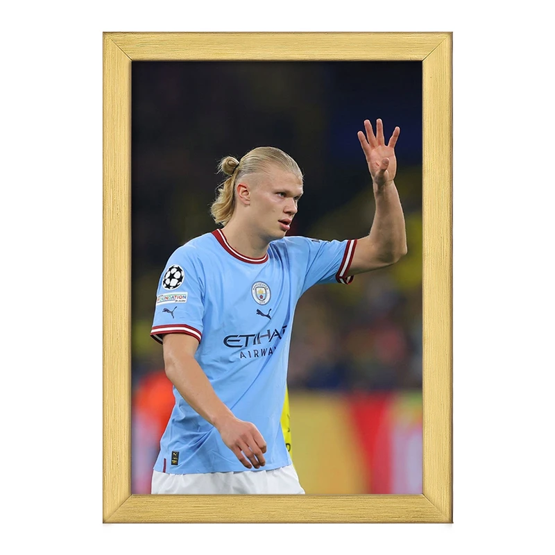 تابلو خندالو طرح ارلینگ هالند (Erling Haaland) کد 36369