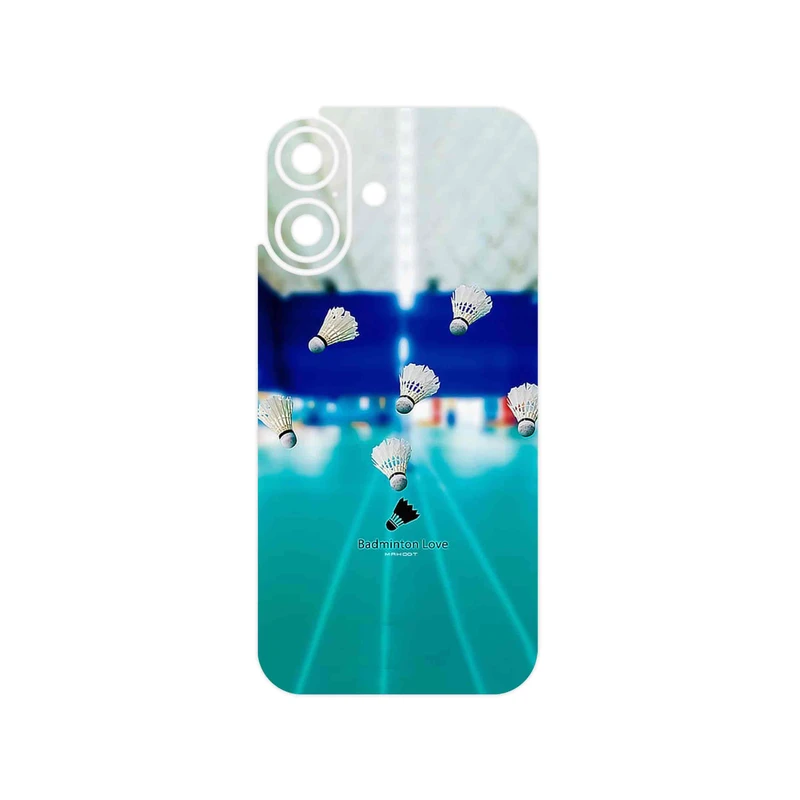 برچسب پوششی ماهوت مدل Badminton مناسب برای گوشی موبایل اپل iPhone 16