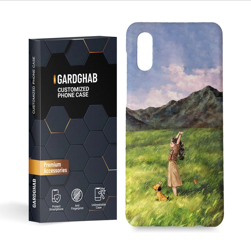 کاور گارد قاب مدل دخترانه مناسب برای گوشی موبایل سامسونگ galaxy a02