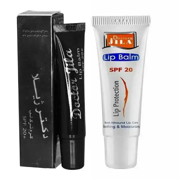 بالم لب دکتر ژیلا مدل W01 حجم 12 میلی لیتر به همراه بالم لب مدل B01 حجم 12 میلی لیتر