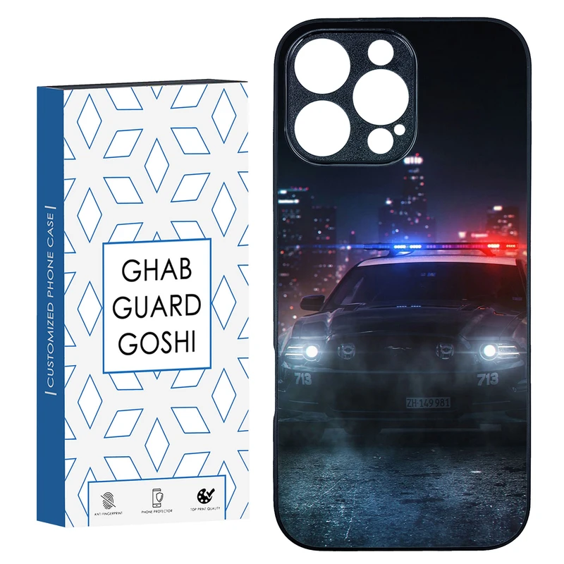 کاور قاب گارد گوشی طرح پلیسی کد TPU-139 مناسب برای گوشی موبایل اپل Iphone 16 Pro Max