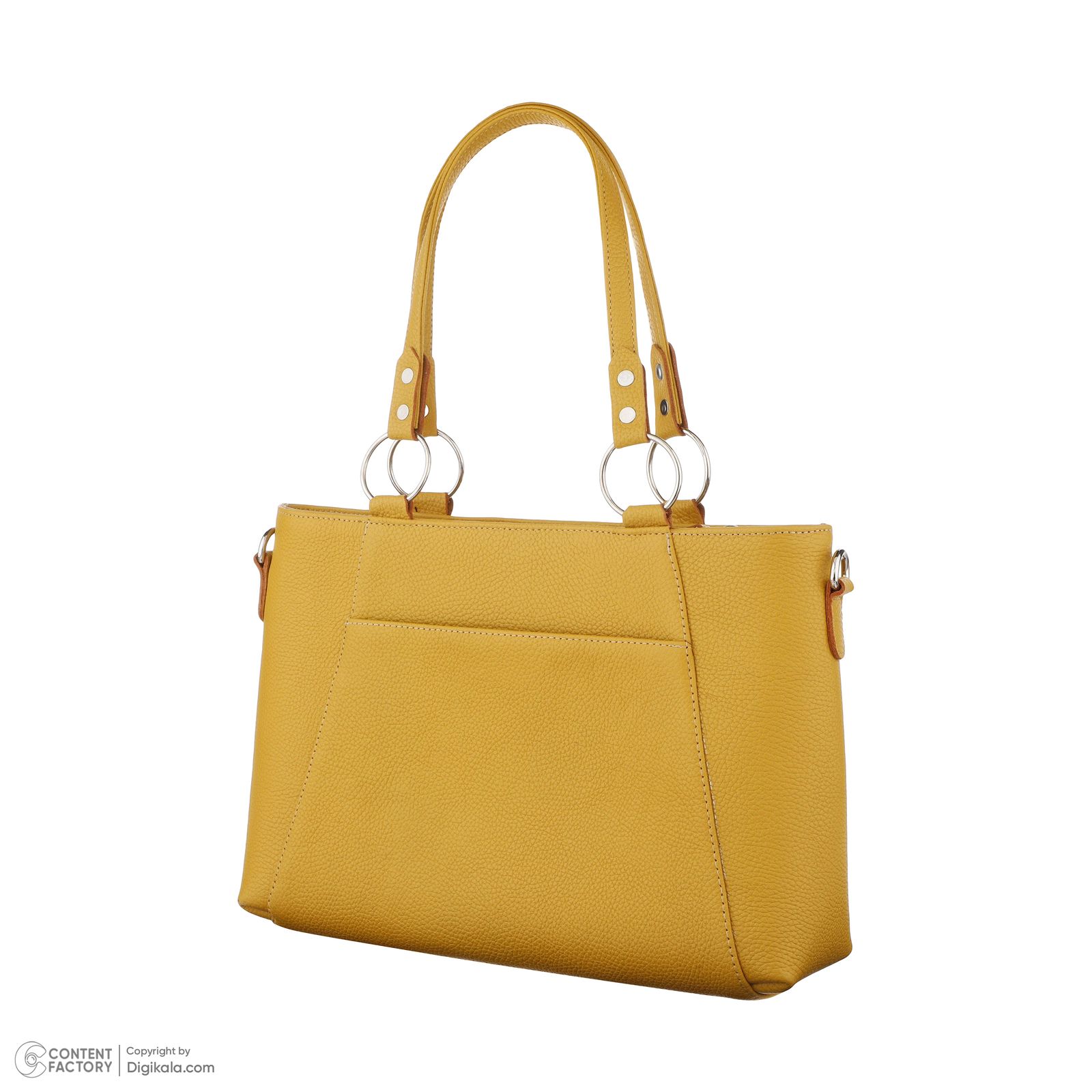 کیف دستی زنانه کایا چرم مدل K520-yellow -  - 4