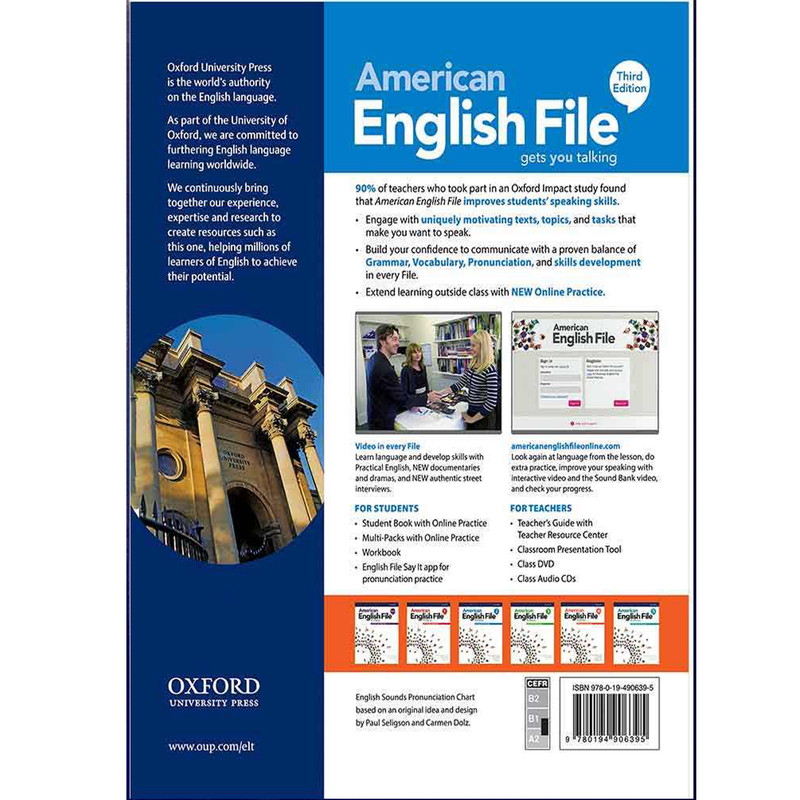 کتاب American English File 3rd 2 اثر جمعی از نویسندگان انتشارات هدف نوین کتاب American English File 3rd 2 اثر جمعی از نویسندگان انتشارات هدف نوین