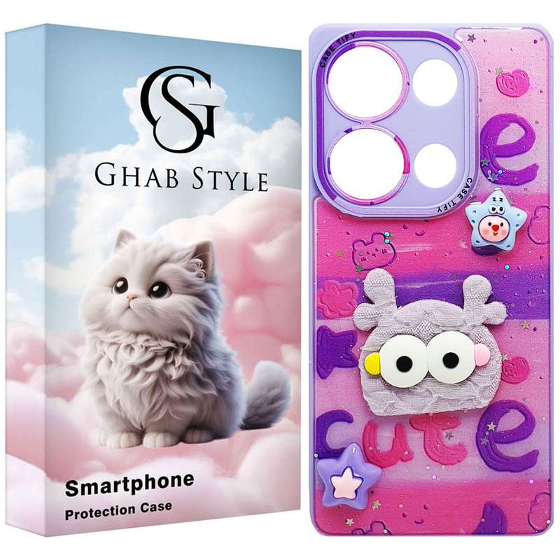 کاور قاب استایل مدل دخترانه مناسب برای گوشی موبایل شیائومی  Poco X6 5G / Redmi Note 13 Pro 5G