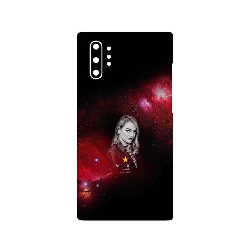 برچسب پوششی ماهوت مدل Emma Stone مناسب برای گوشی موبایل سامسونگ Galaxy Note 10 Plus
