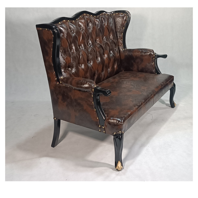 مبل راحتی هفت نفره بازرگانی پارسین مدل چستر کوئین به همراه میز جلو مبلی