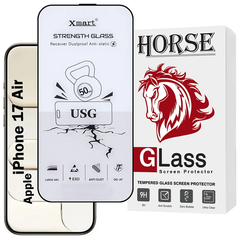 محافظ صفحه نمایش هورس مدل XMTH مناسب برای گوشی موبایل اپل iPhone 17 Air