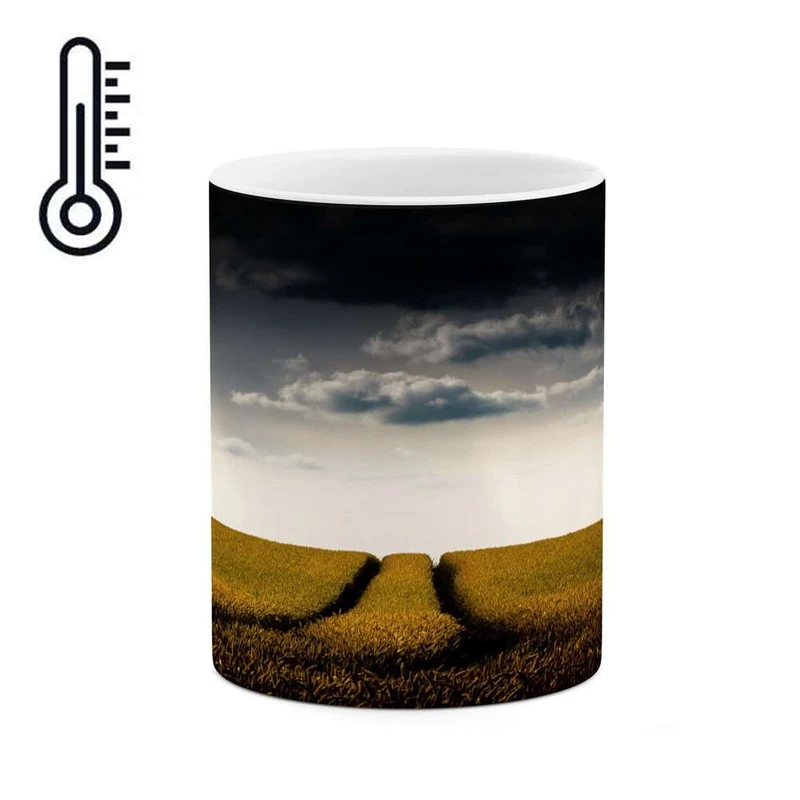 ماگ حرارتی کاکتی مدل منظره کد mgh14111