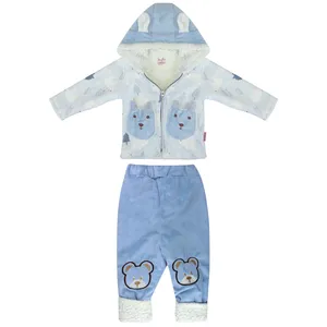 ست سویشرت و شلوار نوزادی بنیتا مدل 0078