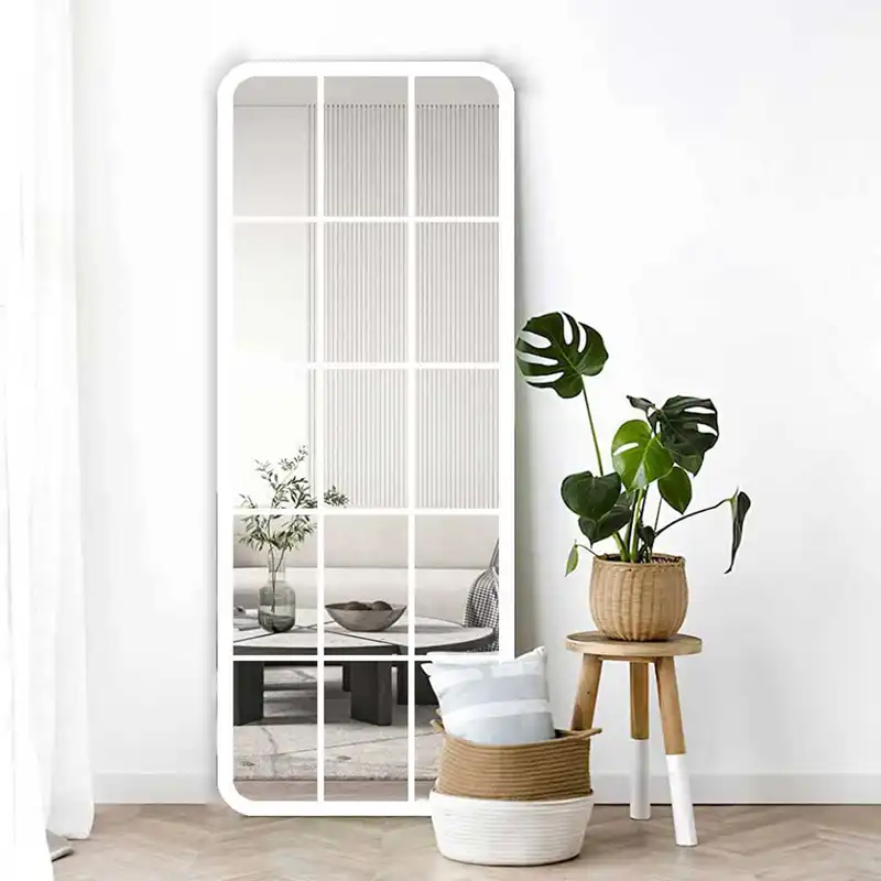 آینه مدل قدی چوبی طرح افرا w-160