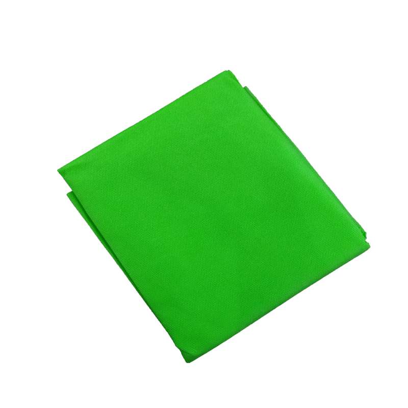 ملحفه ساده مدل سوزنی سایز 200 x 80 کد P132GREEN بسته 10 عددی 