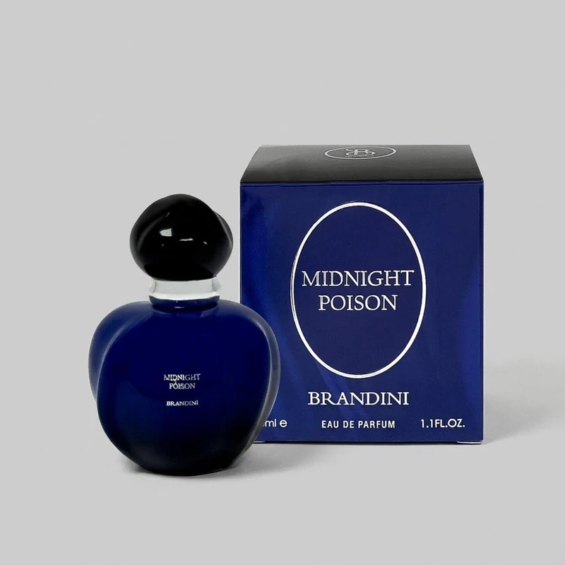 عطر جیبی زنانه برندینی مدل Midnight Poison حجم 33 میلی لیتر