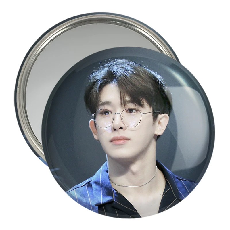 آینه جیبی خندالو مدل ونهو گروه مانستا اکس Monsta X  کد 21188