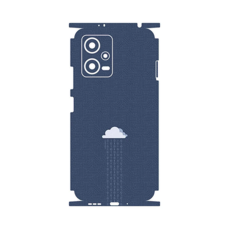 برچسب پوششی ماهوت مدل Minimal Data Cloud-FullSkin مناسب برای گوشی موبایل شیائومی Redmi Note 12 5G