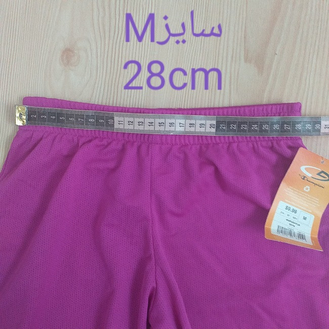 شلوارک ورزشی دخترانه چمپیون مدل سوزنی rosh  ch