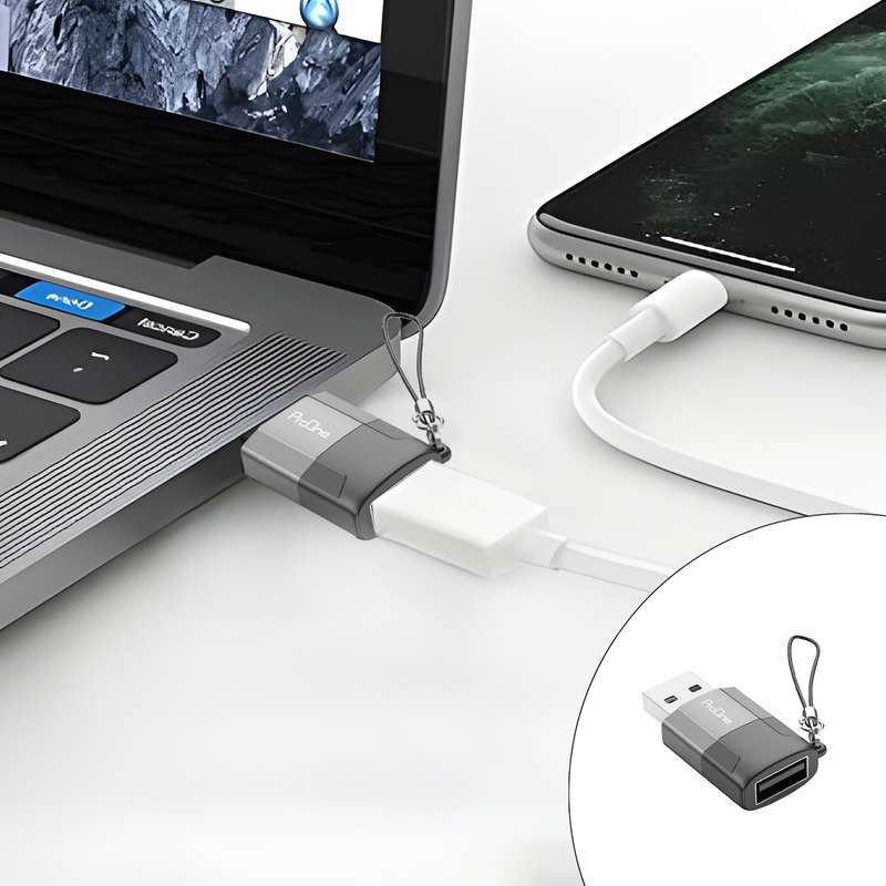 مبدل MicroUSB به USB-A پرووان مدل PCO14 مبدل MicroUSB به USB-A پرووان مدل PCO14