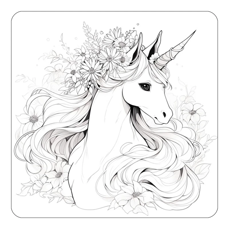 مگنت کاکتی طرح اسب تک شاخ و یونیکورن مدل mp29416