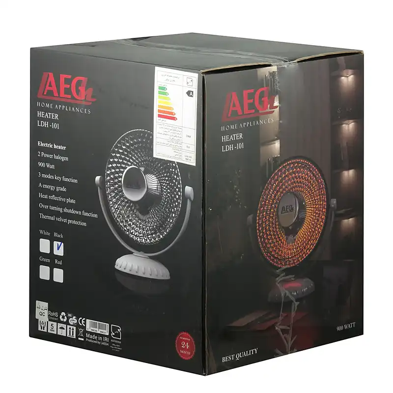 پنکه حرارتی آ ا گ مدل هالوژنی LDH-101