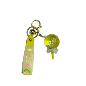 جاکلیدی مدل آکواریومی طرح آبنبات چوبی s-j0095