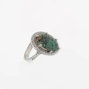 انگشتر نقره زنانه کد 2821