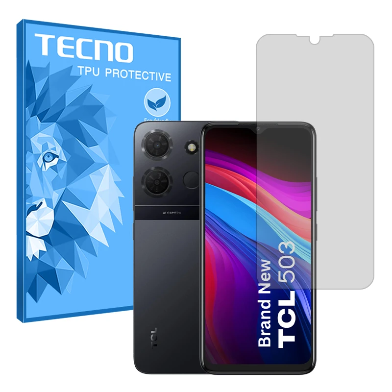 محافظ صفحه نمایش شفاف تکنو مدل Resistant مناسب برای گوشی موبایل تی سی ال 503