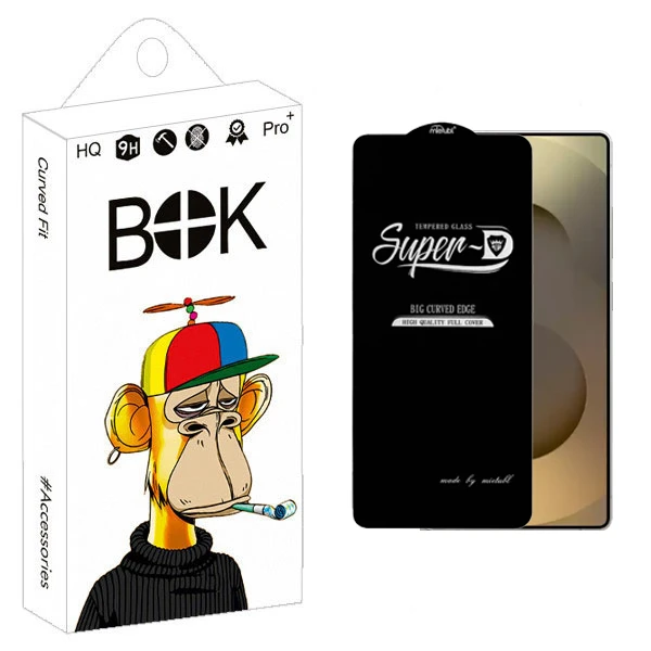 محافظ صفحه نمایش بوک مدل SuperD مناسب برای گوشی موبایل سامسونگ galaxy S25 Ultra