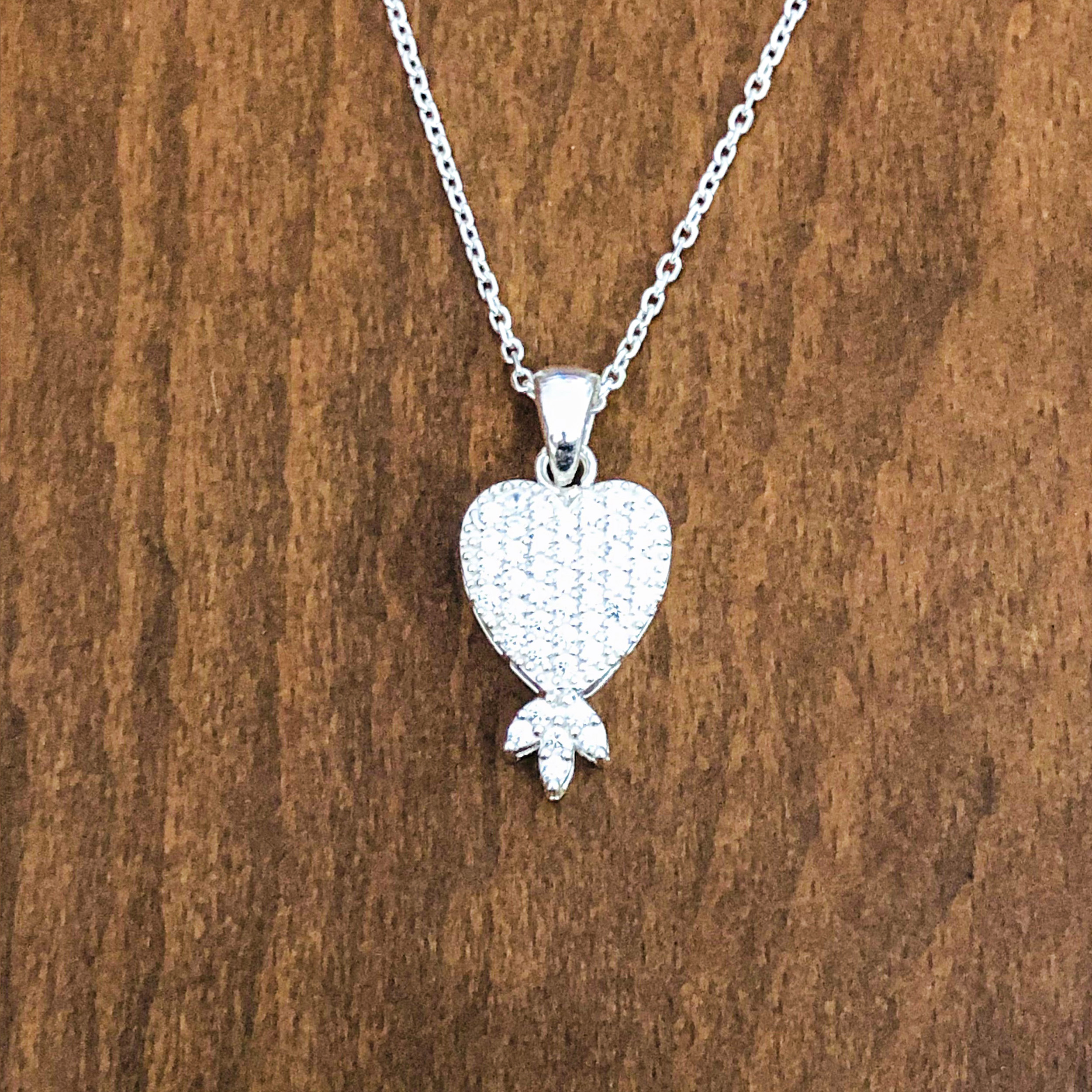 گردنبند نقره زنانه مدل مد 4084