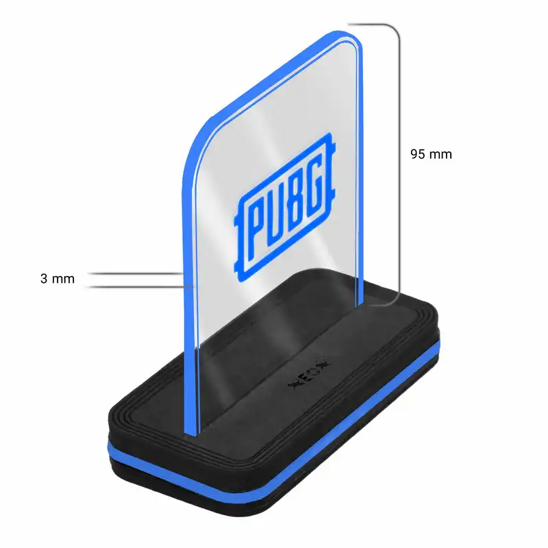 چراغ رومیزی نئون مدل PUBG