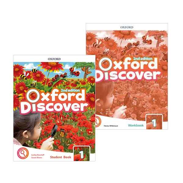 کتاب Oxford Discover 1 - 2nd Edition اثر Kenna Bourke انتشارات آکسفورد 2 جلدی