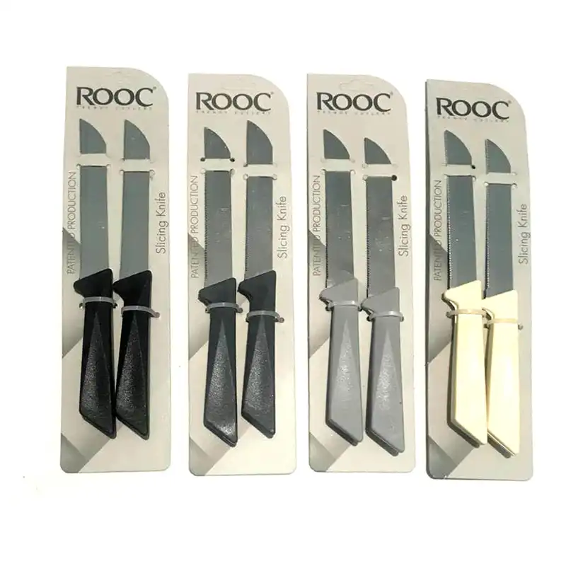 چاقو آشپزخانه مدل لیزری بسته دو عددی