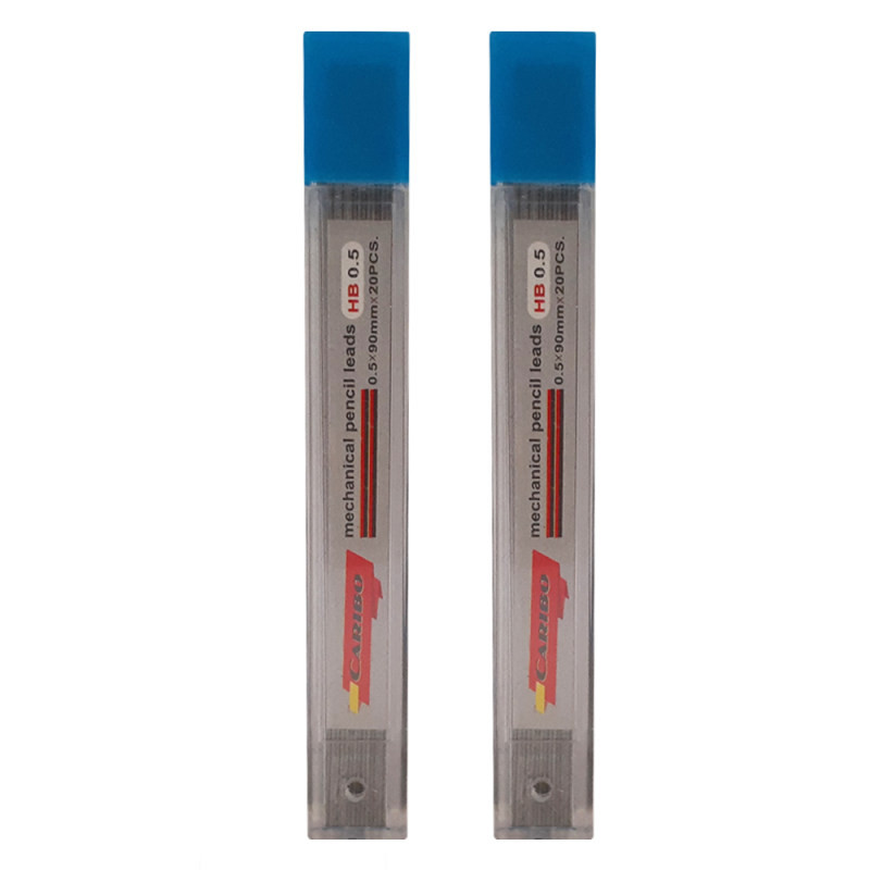 نوک مداد نوکی 0.5 میلی متری کاریبو کد 007 بسته 3 عددی