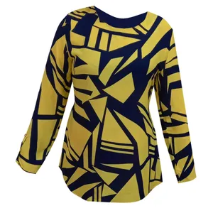بلوز زنانه مدل ماریفا هندسی