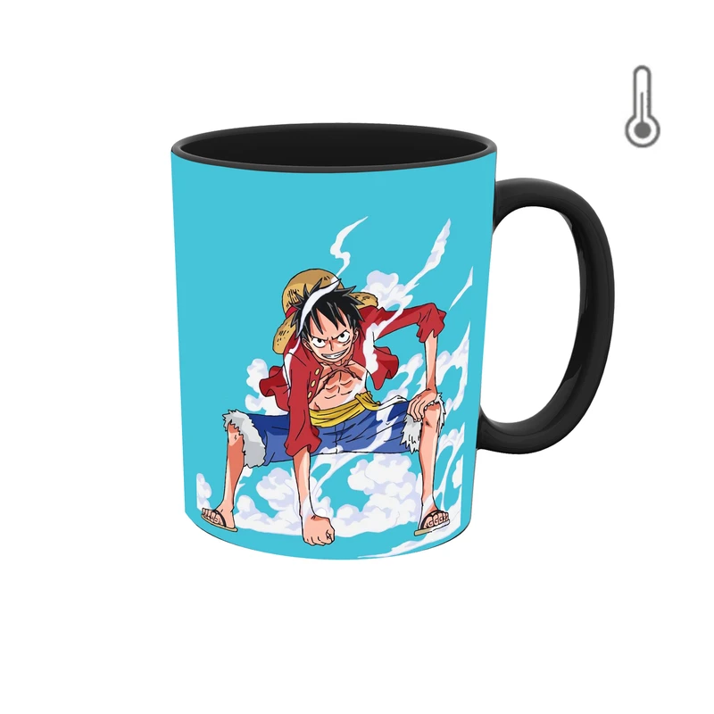 ماگ حرارتی طرح انیمه وان پیس لوفی 