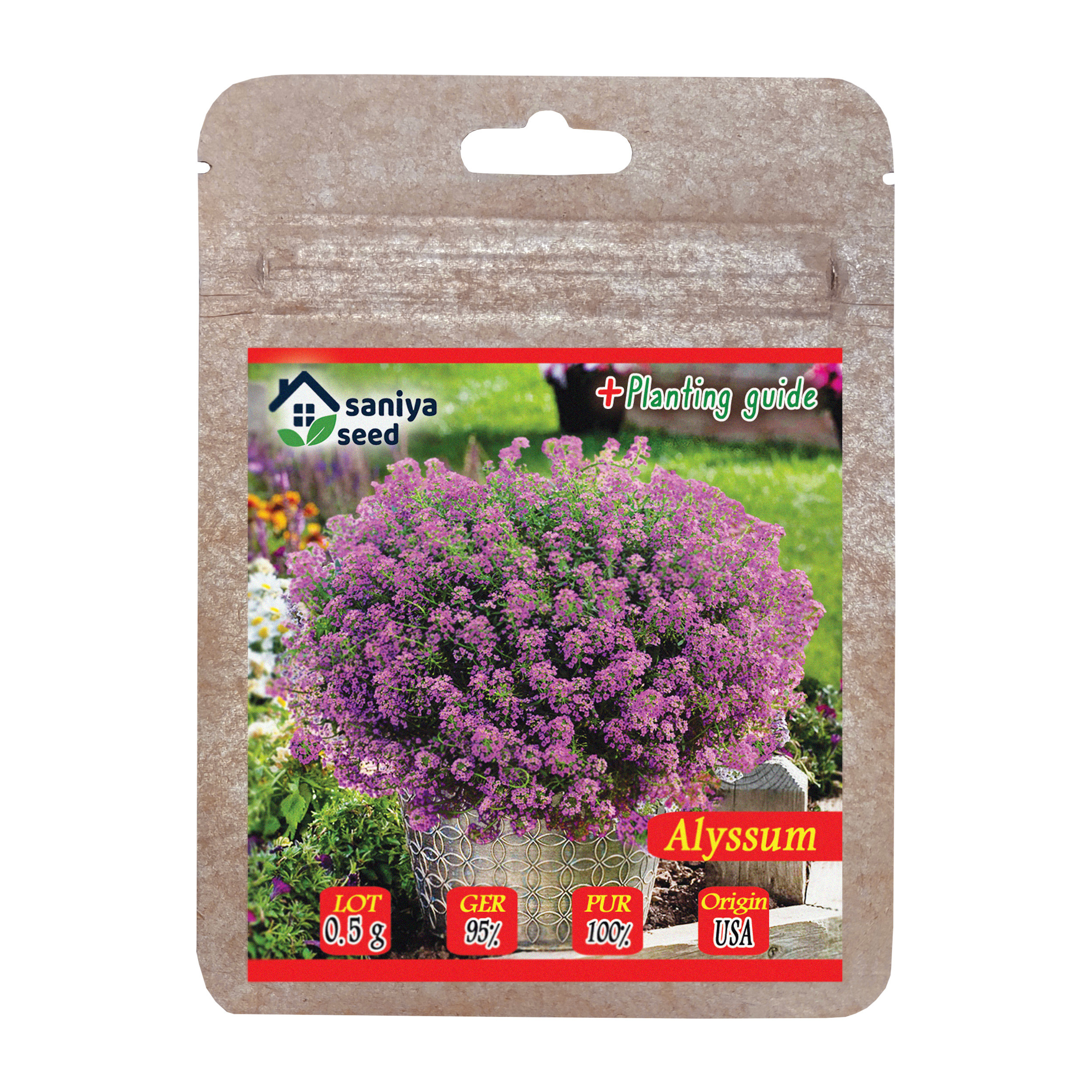 بذر گل آلیسوم بنفش سانیا سید مدل ss9 بذر گل آلیسوم بنفش سانیا سید مدل ss9