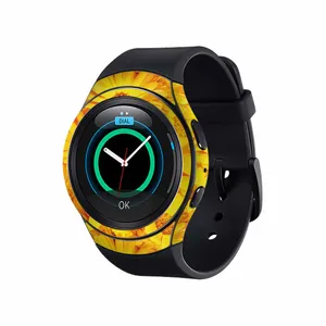 برچسب ماهوت طرح Yellow_Flower مناسب برای ساعت هوشمند سامسونگ Galaxy Gear S2